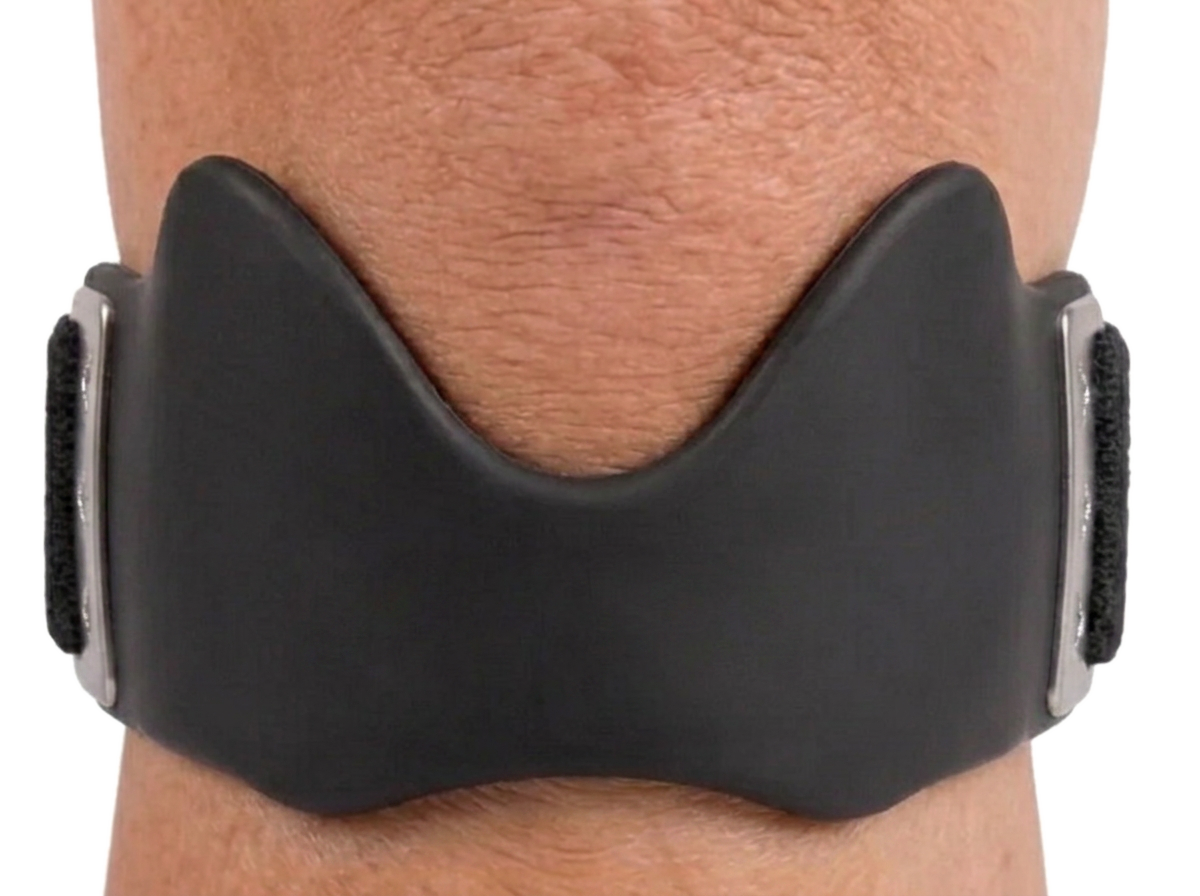 Fascia rotulea applicata, vista frontale